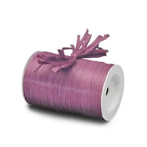 Dark Purple Raffia | Plum Raffia Ribbon - Matte - 1/4in. x 100 Yds (pm4434884) - Picture 1 of 1