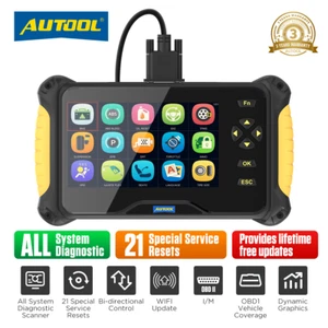 Herramienta de diagnóstico de automóvil AUTOOL CS606 OBD2 escáner TODO el sistema TPMS ABS EPB SAS SRS - Imagen 1 de 15