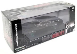 Greenlight 1/43 Bullitt Steve McQueen 1968 Dodge Charger R/T CHASE Model Car - Picture 1 of 6