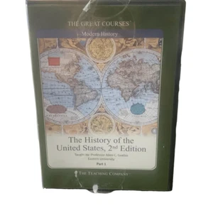 Pre Owned DVD Great Courses The History of The United States 2nd Edition Part 1 - Picture 1 of 7
