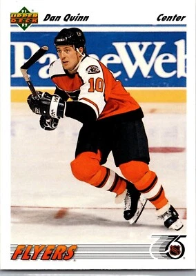 1991-92 Upper Deck Hockey - #563 Dan Quinn - Image 1 of 2