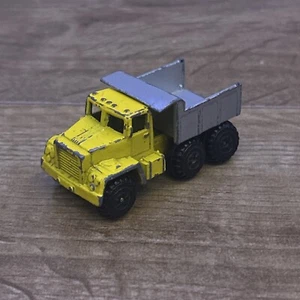 Vintage 1997 M.M.T.L yellow Construction Dump Truck Moose Mountain Toys VHTF! - Picture 1 of 14