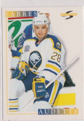 Donald Audette Sabres Right Wing 1995-96 Score Card # 101 Near-Mint - Image 1 of 3