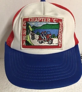 Casquette snapback vintage Gold Wing Road Riders Association GWRRA Vermont chapitre C - Photo 1/7