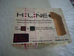 Wireless Handheld Tire Inflator Portable Car Air Pump Compressor By Hiline - Picture 1 of 3