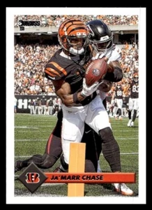Ja'Marr Chase 2023 Panini Donruss Football 1993 Retro Design Card - Picture 1 of 2
