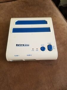 Retro-Bit Retro Duo 2 in 1 Console System sold not working or parts - white 