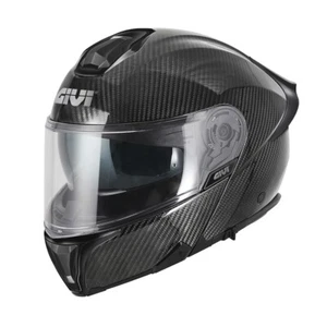 GIVI CASCO MODULARE X50 IN FIBRA DI CARBONIO LUCIDO TG.M HX50CCRSD58 - Foto 1 di 1