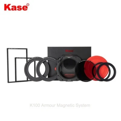 Kase K100 Armour series Filter Holder with 95mm Magnetic CPL Ring Frame kit - Image 1 of 4