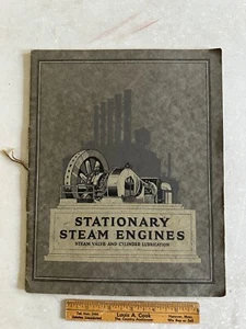 Antique Book Gargoyle Vacuum Oil Co. Stationary Steam Engines Lubrication 1923 - Picture 1 of 10