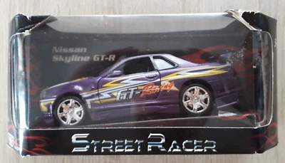 Nissan Skyline GT-R 2002 1:24 Model - Motor Max Street Racer New Boxed - Image 1 of 4