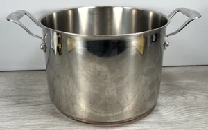 Emeril Copper Core Stainless Steel 6 Qt Stock Pot Sauce Pan 2 Handles - No Lid - Picture 1 of 9