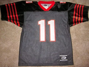 PRINCETON TIGERS YOUTH FOOTBALL JERSEY NCAA #11 YOUTH LARGE OR XL NEW IVY LEAGUE - Picture 1 of 3