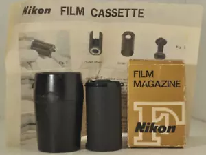 Nikon F 35mm Metal Reloadable Film Cassette Magazine - Picture 1 of 9