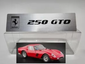1/18 CMC Models Engraved Metal Name Plate Plaque for Ferrari Benz Porsche etc - Picture 1 of 114