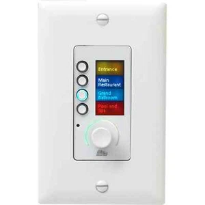 BSS EC-4BV Ethernet Controller with 4 Buttons and Volume Control BSSEC4BV-WHT-M - Imagen 1 de 1