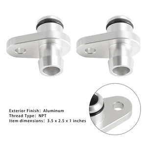 Crankcase Breather Repair Fittings For GM GMC Duramax Diesel 6.6L CA - Picture 1 of 12