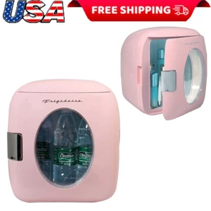 12 Can Retro Mini Portable Personal Compact Fridge/Cooler Home Office Dorm - Picture 1 of 11