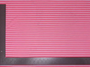 Liverpool Knit Horizontal Stripe Thick and Thin Print Fabric by the yard - Picture 1 of 20