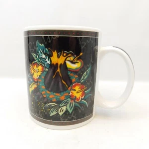 Taza de té de café vintage Hilo Hattie Big Island Heritage Volcano 2002 Hawaii - Imagen 1 de 12
