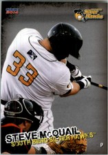 2014 South Bend Silver Hawks Choice #17 Steve Mcquail