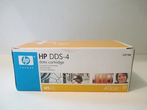 BOITE de 10 cartouches HP DATA CARTRIDGE DDS-4 40GB C5718A NEUF BLISTER - Afbeelding 1 van 7