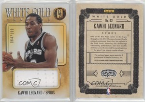 2013-14 Panini Gold Standard White Gold Threads /199 Kawhi Leonard #22