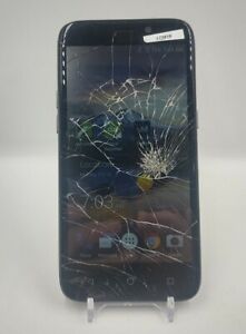 ZTE Overture 3 Z851M (Cricket) Cracked Screen clean esn for repair FREE SHIPPING
