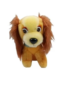 Vintage Walt Disney's Animated Film Classic Lady and the Tramp Plush Dog Pup 7" - Picture 1 of 6