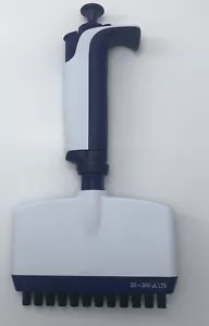 Rainin XLS+ 12 Channel Multichannel Pipette 20-300µl | Cleaned + Calibrated - Picture 1 of 6