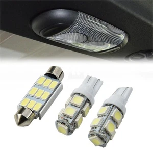 Light Bulb 3 Pcs Inner LED Dome Replaced Reading 6000K Decor Decoration - Picture 1 of 16