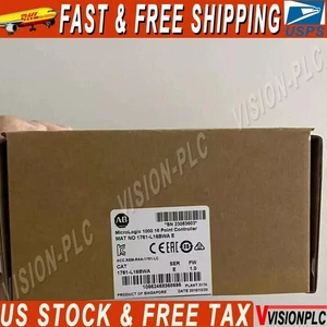 New Factory Sealed AB 1761-L16BWA MicroLogix 1000 16Point Controller US Free Tax - Picture 1 of 4
