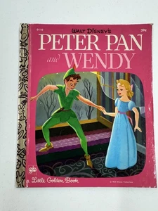 Kleines goldenes Buch Walt Disneys Peter Pan und Wendy 1980er Hardcover - Bild 1 von 1