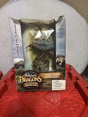McFarlane's Dragons Quest For The Lost King Eternal Clan Dragon 2004 New In Box - Image 1 of 4