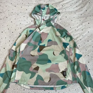 Topo Designs River Felpa con Cappuccio Donna M Multicolore Granola Sole Felpa Escursionismo Pesca - Foto 1 di 14