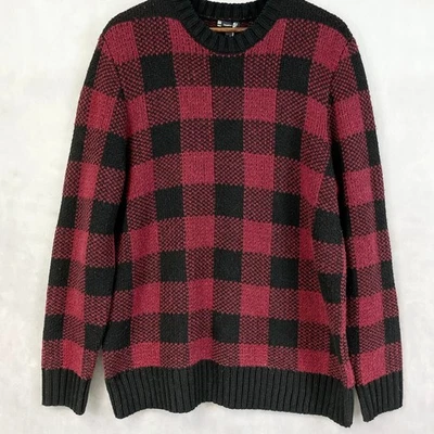 Smartwool Mens Sweater XL Buffalo Plaid Outdoor Lumberjack Cabin Winter Lodge - Image 1 of 4