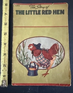 Vintage The Story of The Little Red Hen 1920-30’s - Bild 1 von 5