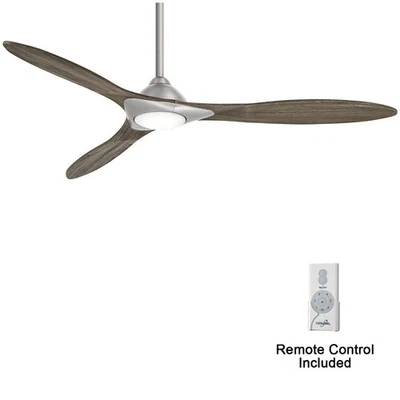 Sleek - LED Ceiling Fan in Contemporary Style - 13 inches tall by 60 inches - Image 1 of 4