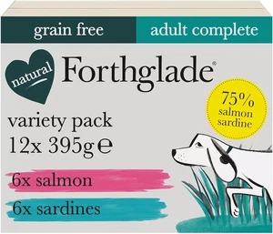 Forthglade Wet Dog Food Variety Pack(12x395g Trays)-Grain Free&Hypoallergenic Do - Picture 1 of 8