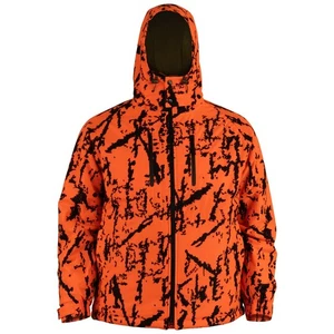 Gamehide Men's Insulated Waterproof Ridgeline Blaze Orange Camo Hunting Parka - Picture 1 of 6