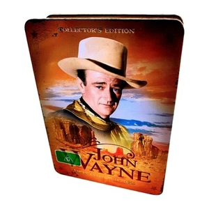 John Wayne | America's Legendary Hero DVD Collectors Tin Gift Set Reg All + Book - Bild 1 von 21
