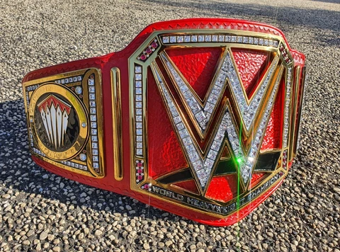 Restoned WWE Belt Releathered By Reggie Parks Cover