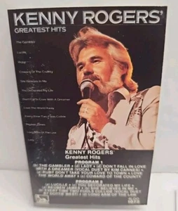 KENNY ROGERS' GREATEST HITS Cassette Tape Popular Hit Songs - Picture 1 of 6
