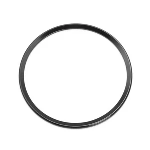 Anillo de volante de aluminio en negro anillos decorativos adecuados para Audi A1 A3 A4 A5 Q2 TT R8 #G97 - Imagen 1 de 3