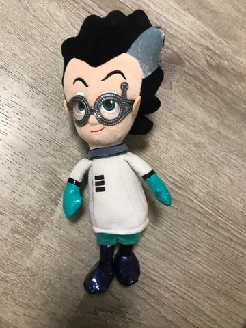 PJ MASKS ROMEO 10" PLUSH BEANBAG Stuffed Scientist FIGURE TOY BY JUST PLAY Cover