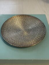 Tiffany & Co. Makers Sterling Silver Swirl Plate, 170 Grams