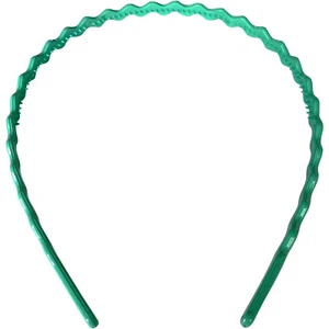 Dima deportiva ondulada verde turquesa diadema para niñas mujeres niños gimnasio banda de Alicia - Imagen 1 de 3