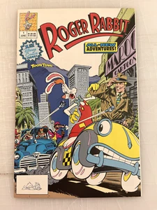 ROGER RABBIT #1 TOONTOWN WALT DISNEY PRODUCTIONS COMICS 1990 NM - Picture 1 of 2