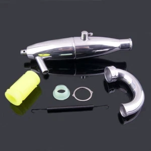 1/8 Nitro Rc Car Exhaust Pipe For Hpi Trophy D8S Savage Buggy Truggy Truck - Picture 1 of 5