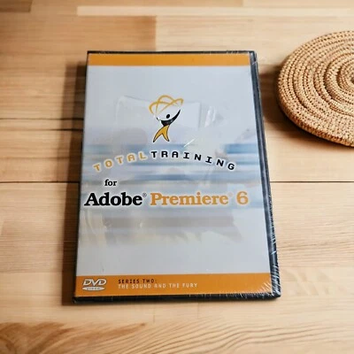 ADOBE PREMIERE 6 TOTAL TRAINING DVD SERIES 2 The Sounds The Fury NEW SEALED Dvd - Image 1 of 3